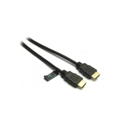High Speed HDMI with Ethernet Cable, 18Gbps, Black, Hung-Up, L.5,0 m