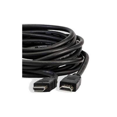 High Speed HDMI with Ethernet Cable, 18Gbps, Black, Hung-Up, L.15,0 m