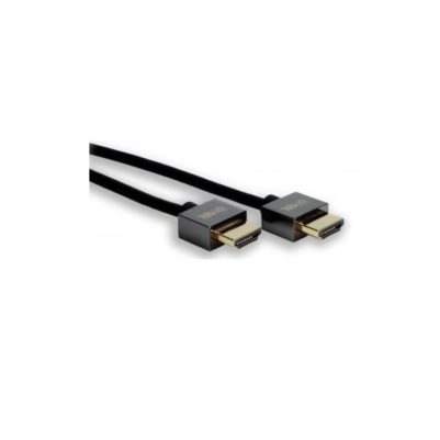 Ultra Slim HDMI® Cable with Ethernet, Black, L.1,5 m