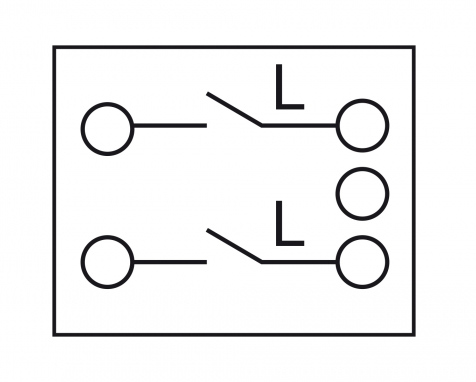 DELOCK module διακόπτης Easy 45 81360, μονός, 2-pole, 1-way, λευκός - Image 2