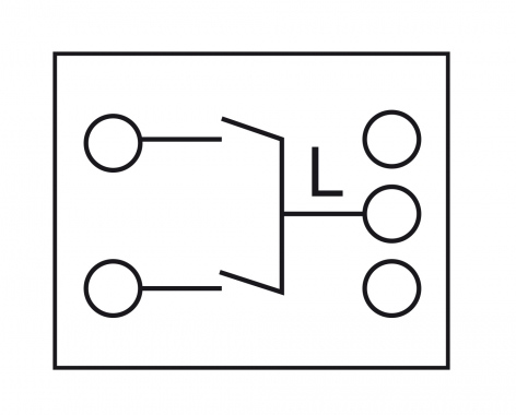 DELOCK module διακόπτης Easy 45 81363, διπλός, 1-pole, 1-way, λευκός - Image 2