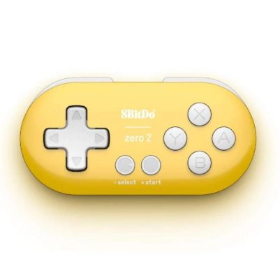 8Bitdo Zero 2 Controller Yellow