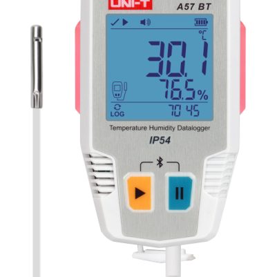UNI-T ψηφιακό θερμόμετρο & υγρασιόμετρο A57 BT, -40~85 °C, Bluetooth, IP54