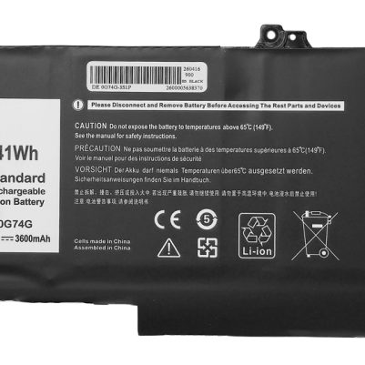 POWERTECH συμβατή μπαταρία 0G74G-3S1P για DELL Latitude 5300/7300/7400
