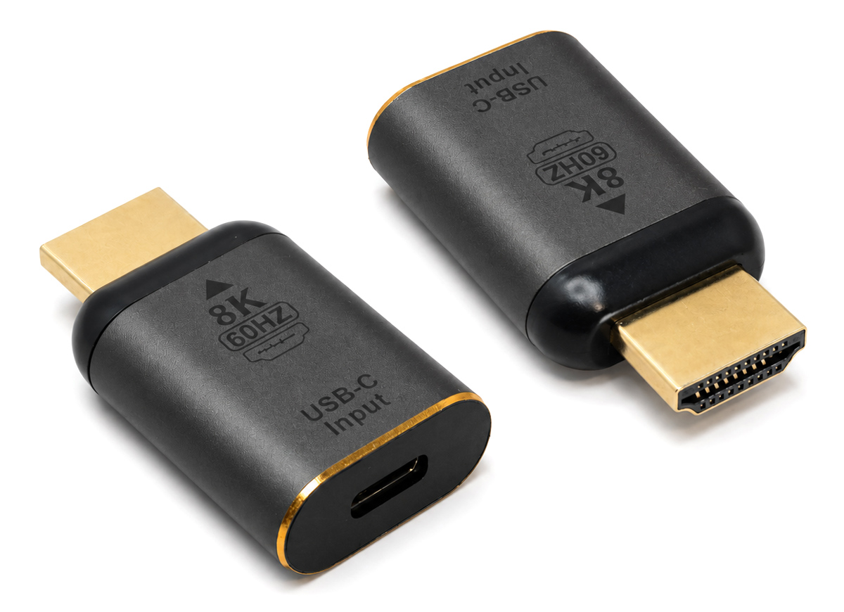 POWERTECH αντάπτορας HDMI σε USB-C CAB-UC103, 8K/60Hz, γκρι