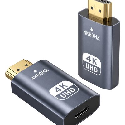 POWERTECH αντάπτορας HDMI σε USB-C CAB-UC104, 4K/60Hz, γκρι