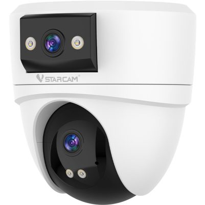 VSTARCAM smart κάμερα CS2DR, 3MP, dual lens, WiFi, PTZ, SD