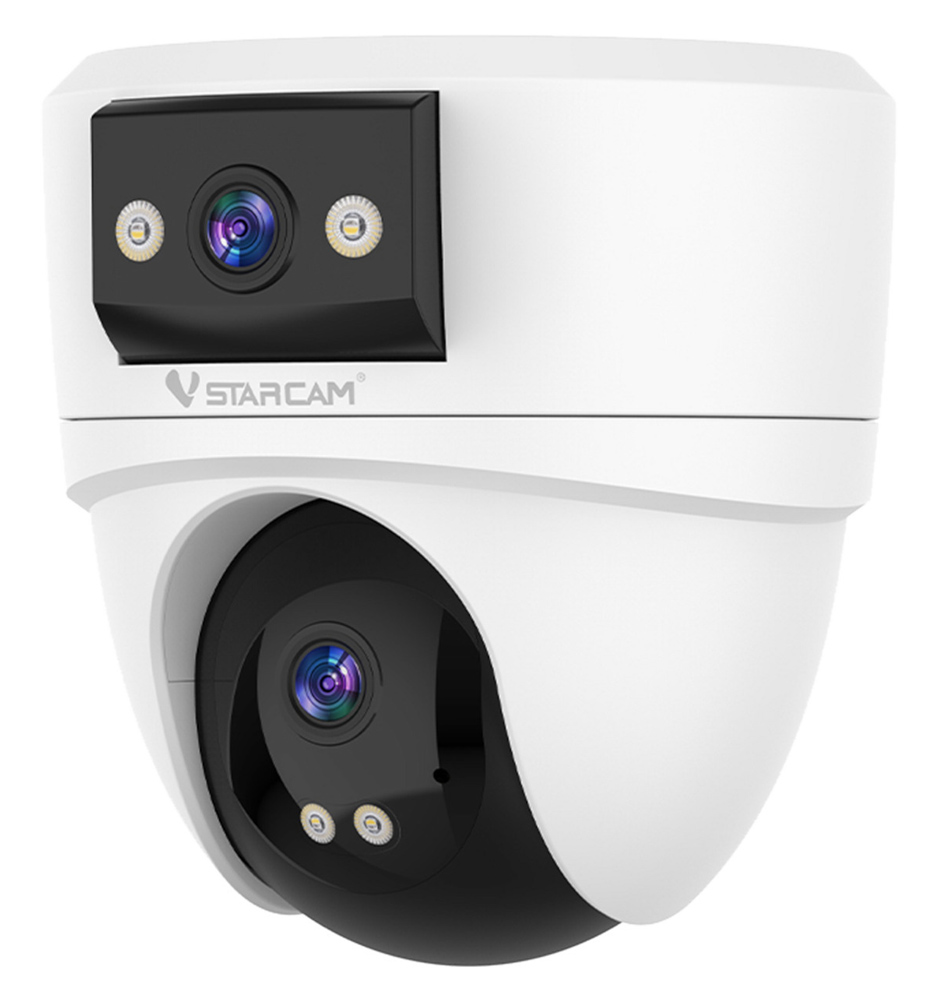 VSTARCAM smart κάμερα CS2DR, 3MP, dual lens, WiFi, PTZ, SD