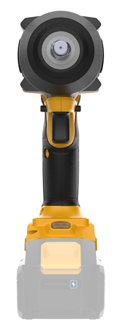 DELI κρουστικό μπουλονόκλειδο μπαταρίας DC234Z, Brushless, 20V, 850N.m, 1/2" - Image 2