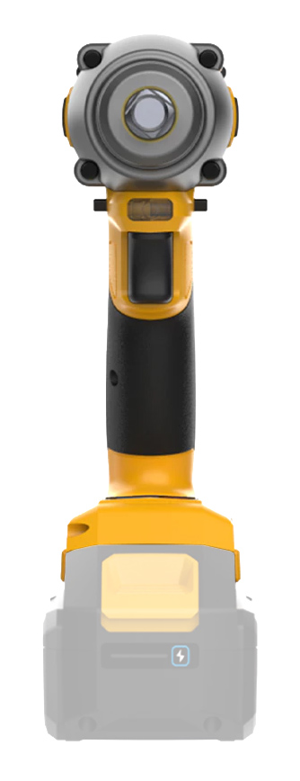 DELI κρουστικό μπουλονόκλειδο μπαταρίας DC235Z, Brushless, 20V, 480N.m, 1/2" - Image 2