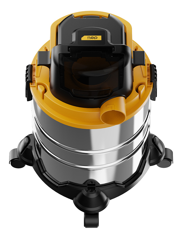 DELI σκούπα μπαταρίας DC825Z, υγρών & στερεών, 20V, 20L - Image 2