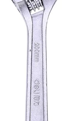 DELI γαλλικό κλειδί DL008A, 8"/200mm, 0-28mm, νίκελ