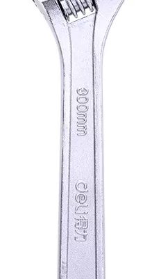 DELI γαλλικό κλειδί DL012A, 12"/300mm, 0-36mm, νίκελ