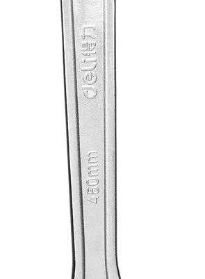 DELI γαλλικό κλειδί DL018A, 18"/450mm, 0-55mm, νίκελ