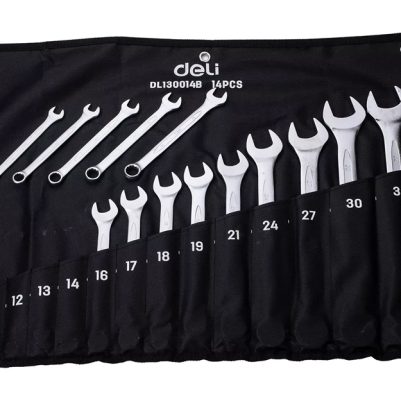 DELI σετ γερμανοπολύγωνα κλειδιά DL130014B, 10-32mm, 14τμχ
