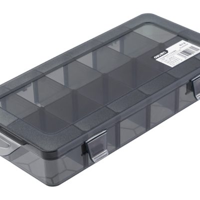DELI ταμπακιέρα DL432304, 12 θέσεων, 26x13.5x4.4cm, πλαστική, μαύρη
