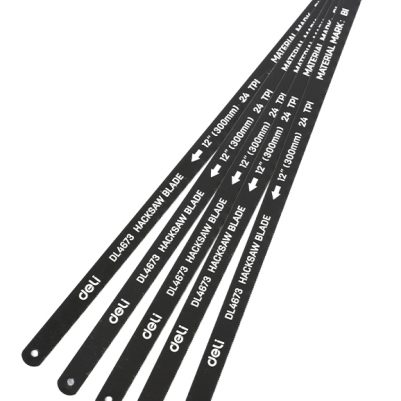DELI σετ λάμες πριονιού σιδήρου/ξύλου DL4673, 300mm, 24 TPI, 5τμχ