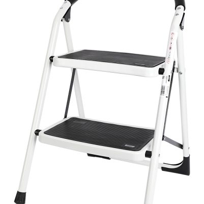 DELI σκάλα σιδήρου DL509012 με 2 σκαλοπάτια, 46cm, 150kg