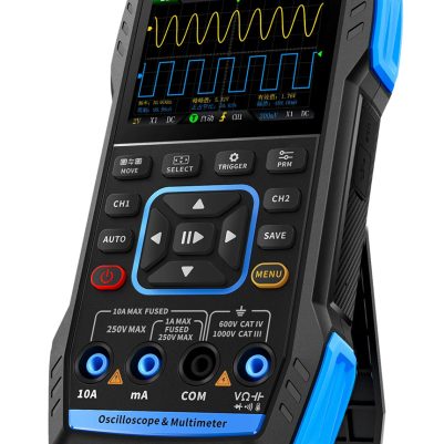 FNIRSI 3 σε 1 παλμογράφος/πολύμετρο/signal generator χειρός 2C53T, επαναφορτιζόμενο