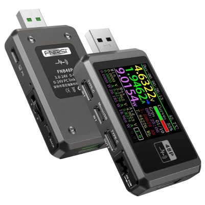 FNIRSI USB tester φόρτισης FNB48P, USB/micro USB/USB-C