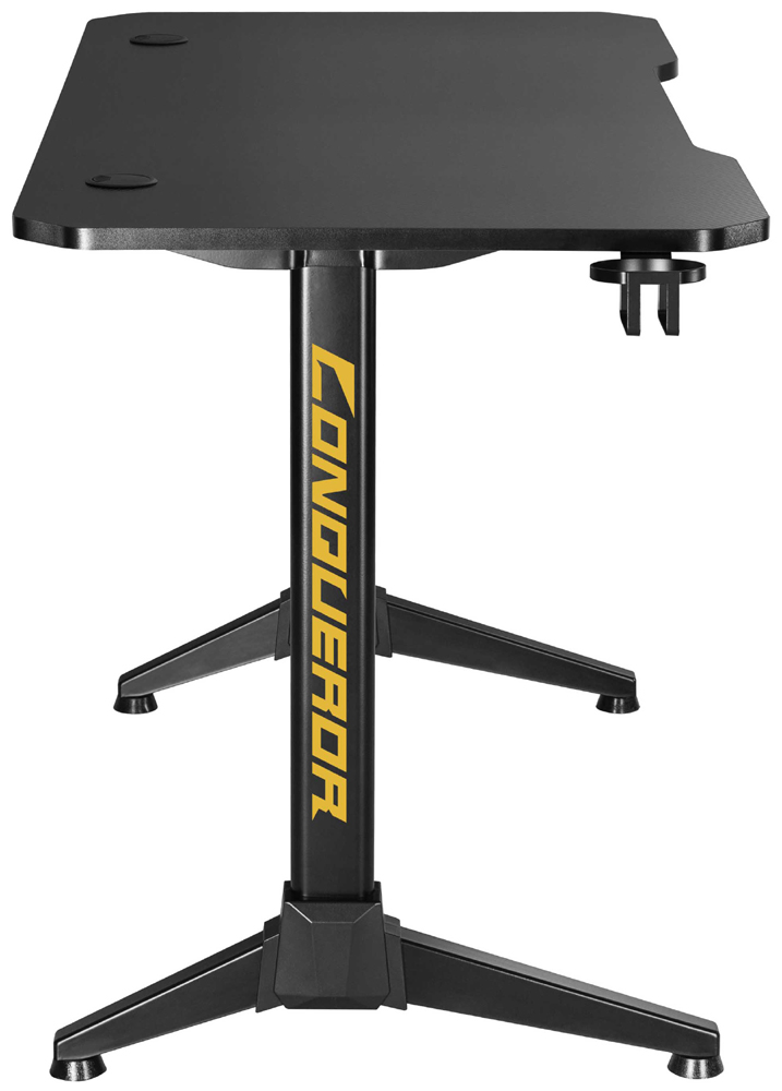 BRATECK gaming γραφείο GMD03-2, 1200x600mm, μαύρο - Image 2