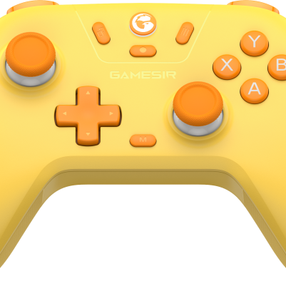 GameSir Nova Lite Multiplatform Gamepad (Bluetooth/USB-C/Ασύρματο) (PC/Switch/iOS/Android) Golden Yellow
