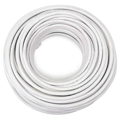 CABLEL καλώδιο ρεύματος NYMHY HO5VV-F 3x 4mm², 300/750V, 100m, λευκό