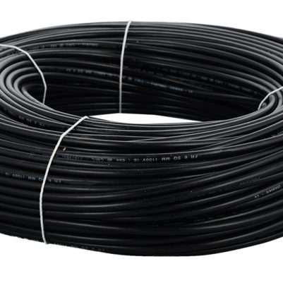 CABLEL καλώδιο H07V-U 4mm², 450/750V, 100m, μαύρο