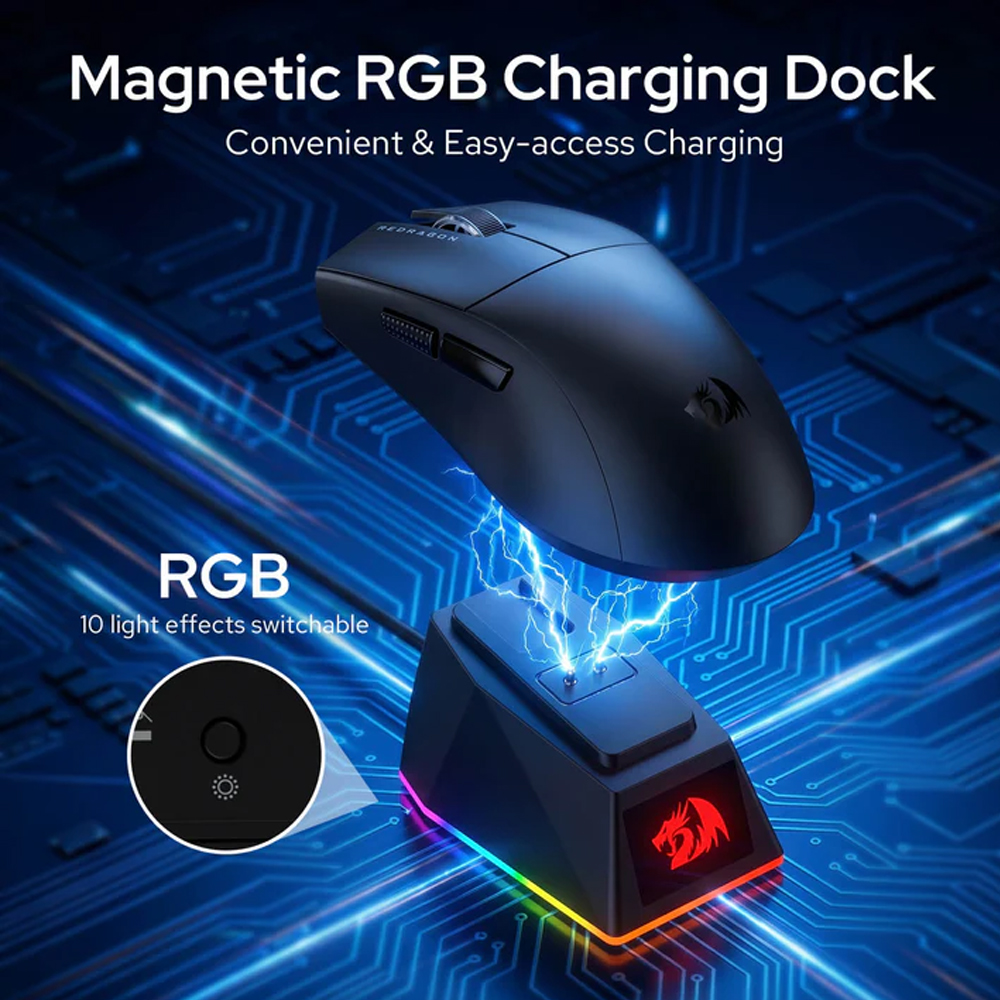 Gaming Ποντίκι - Redragon K1NG M999 ULT (1K Hz) - Image 5