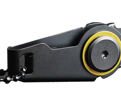 Μίνι σουγιάς KNF-0008 με πτυσσόμενη λεπίδα, 5.7cm, μαύρος