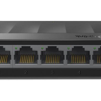 TP-LINK desktop switch LiteWave LS1005G, 5-port 10/100/1000Mbps, Ver 5.40