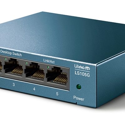 TP-LINK Desktop Switch LS105G, 5-port 10/100/1000Mbps, V.4.40