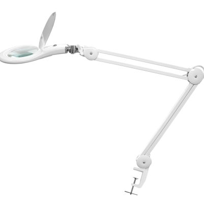 PROSKIT μεγεθυντικός φακός MA-1209LI με σφιγκτήρα, LED, 5D 2.25x, λευκός