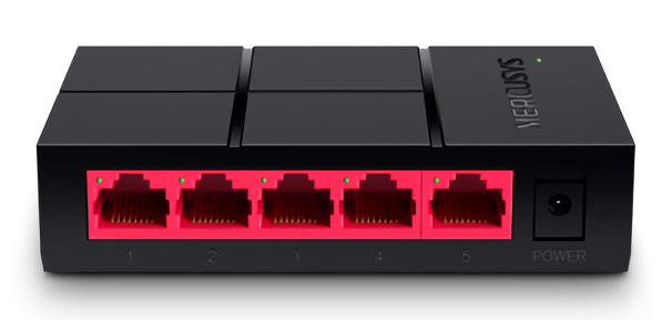 MERCUSYS desktop switch MS105G, 5x 10/100/1000 Mbps, V2.40 - Image 3