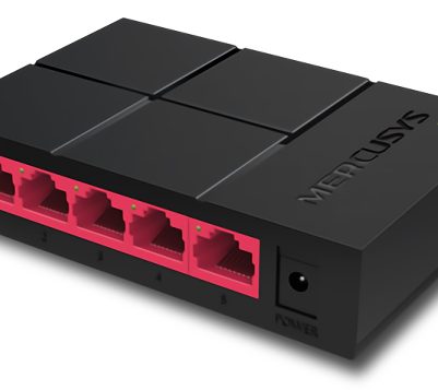 MERCUSYS desktop switch MS105G, 5x 10/100/1000 Mbps, V2.40