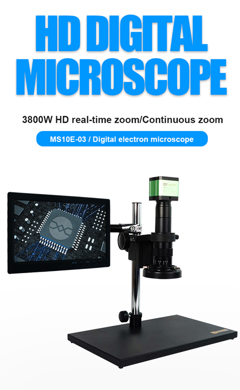 SUNSHINE ψηφιακό μικροσκόπιο MS10E-03 με 10.1" οθόνη, 8x, LED, 38MP - Image 2