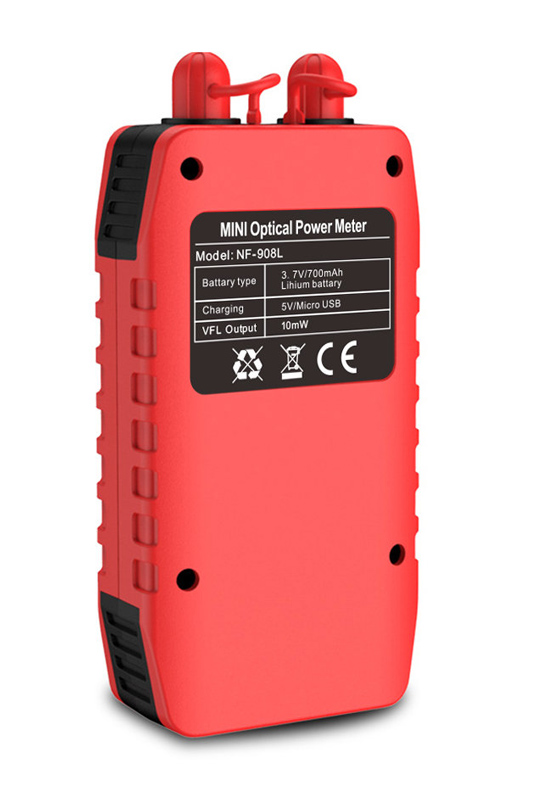 NOYAFA tester καλωδίων οπτικής ίνας NF-908L, 850-1625nm, -60~8dBm - Image 3