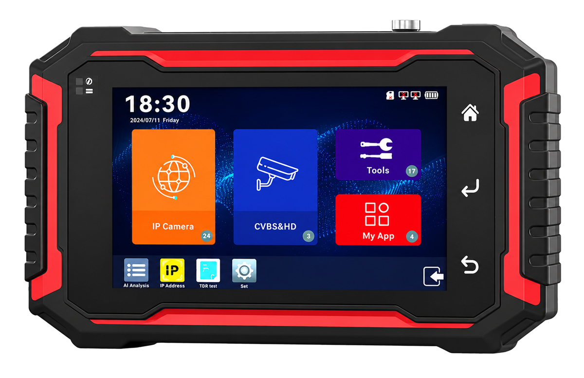 NOYAFA CCTV & IP tester NF-IPC725 με 5.5" IPS οθόνη, 8MP CVI/TVI/AHD camera test, cable tester