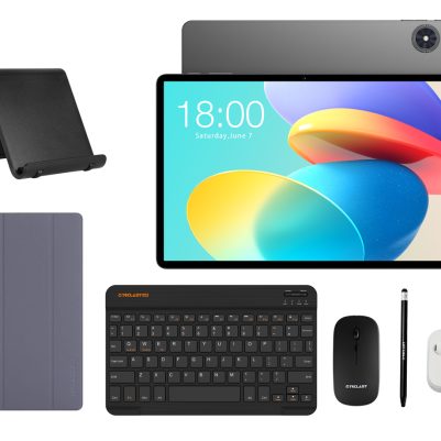 TECLAST tablet P50T με πληκτρολόγιο/ποντίκι/στυλό αφής/θήκη/βάση, 11", 3/128GB, Android 16, 8000mAh, γκρι