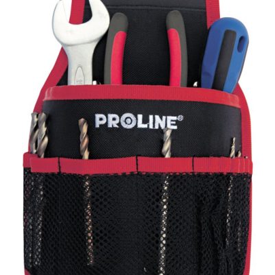 PROLINE εργαλειοθήκη ζώνης 52062 για εργαλεία χειρός, 11 θέσεων, μαύρη