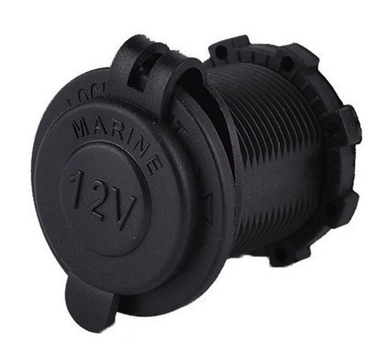 POWERTECH πρίζα αναπτήρα για σκάφη & οχήματα PTL-011, κόκκινο LED, 12V - Image 3