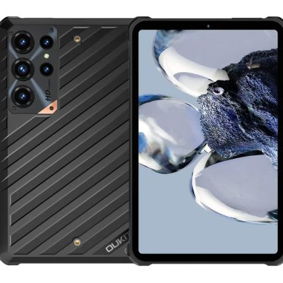 OUKITEL tablet RT11, 8", 8/128GB, 10000mAh, 5G, IP68/IP69K/MIL-STD-810H, μαύρο