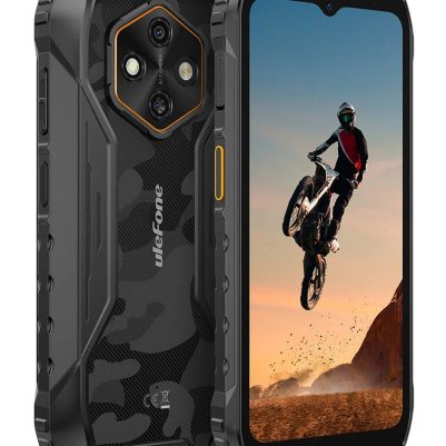 ULEFONE smartphone RugKing 4 Pro, 6.56", 8/128GB, 10200mAh, IP68/IP69K/MIL-STD-810H, μαύρο