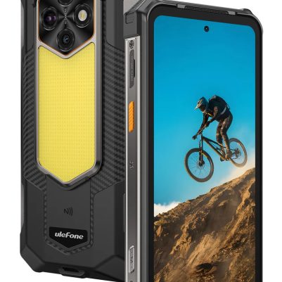 ULEFONE smartphone RugKing 5 Pro, 6.78", 8/256GB, 20000mAh, IP68/IP69K/MIL-STD-810H, μαύρο