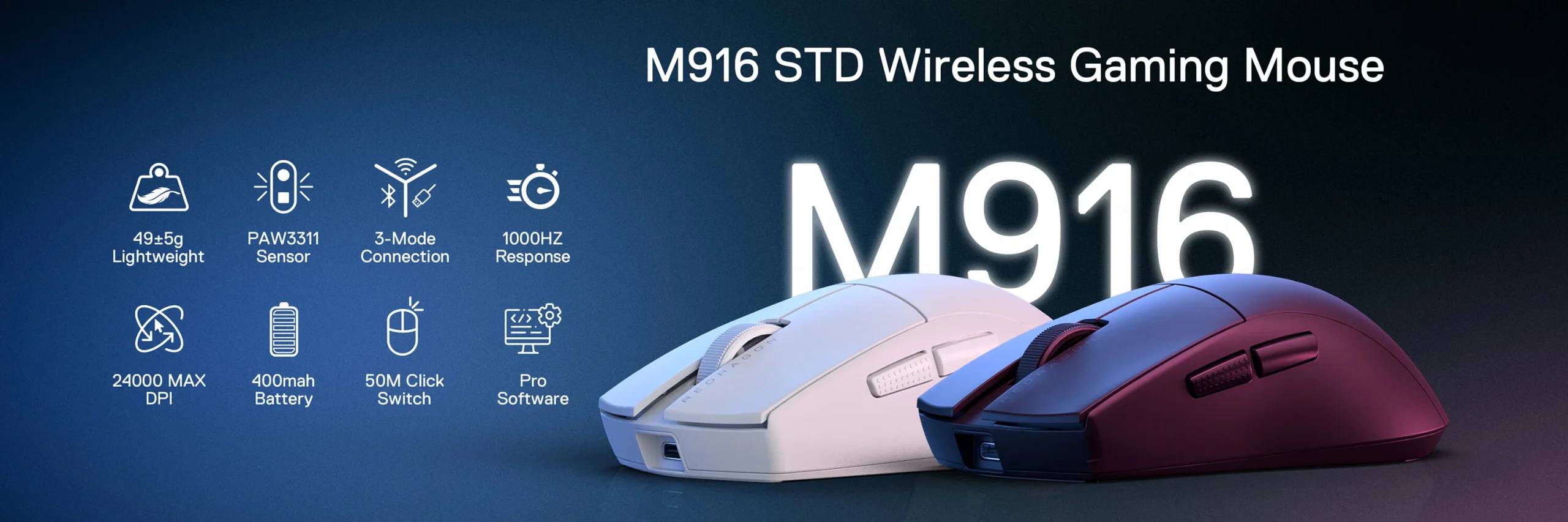 Gaming Ποντίκι - Redragon K1NG M916 STD (1K Hz) - Image 17