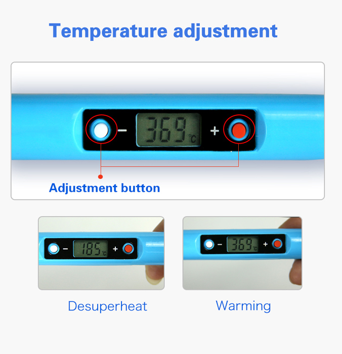 SUNSHINE κολλητήρι SL-936D με LED φωτισμό, 80W, 180~480 °C - Image 2