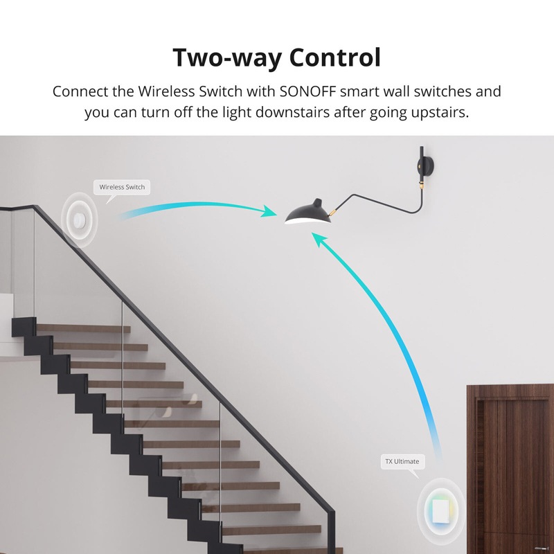 SONOFF smart διακόπτης SNZB-01P, μπαταρίας, Zigbee - Image 3