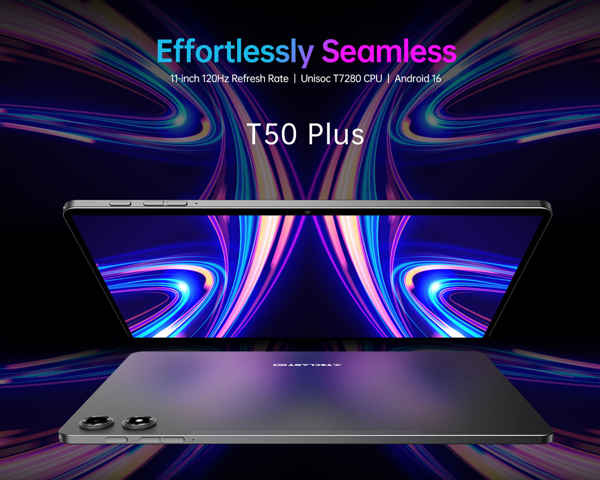 TECLAST tablet T50 Plus με πληκτρολόγιο/στυλό αφής/θήκη, 10.95", 8/128GB, 4G, Android 16, 8000mAh, γκρι - Image 2