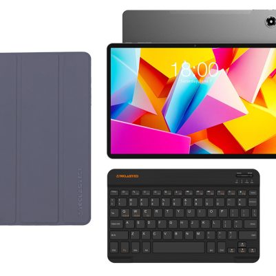TECLAST tablet T50 Plus με πληκτρολόγιο/στυλό αφής/θήκη, 10.95", 8/128GB, 4G, Android 16, 8000mAh, γκρι