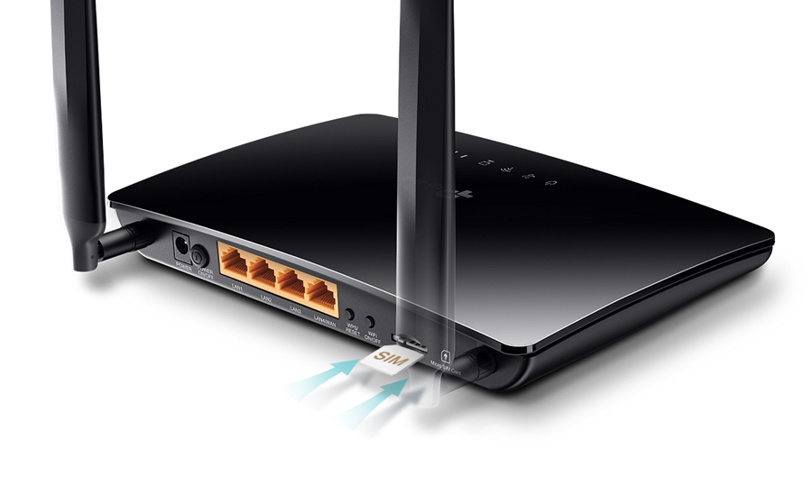 TP-LINK router TL-MR6400, 4G LTE, WiFi 300Mbps, V7.20 - Image 2
